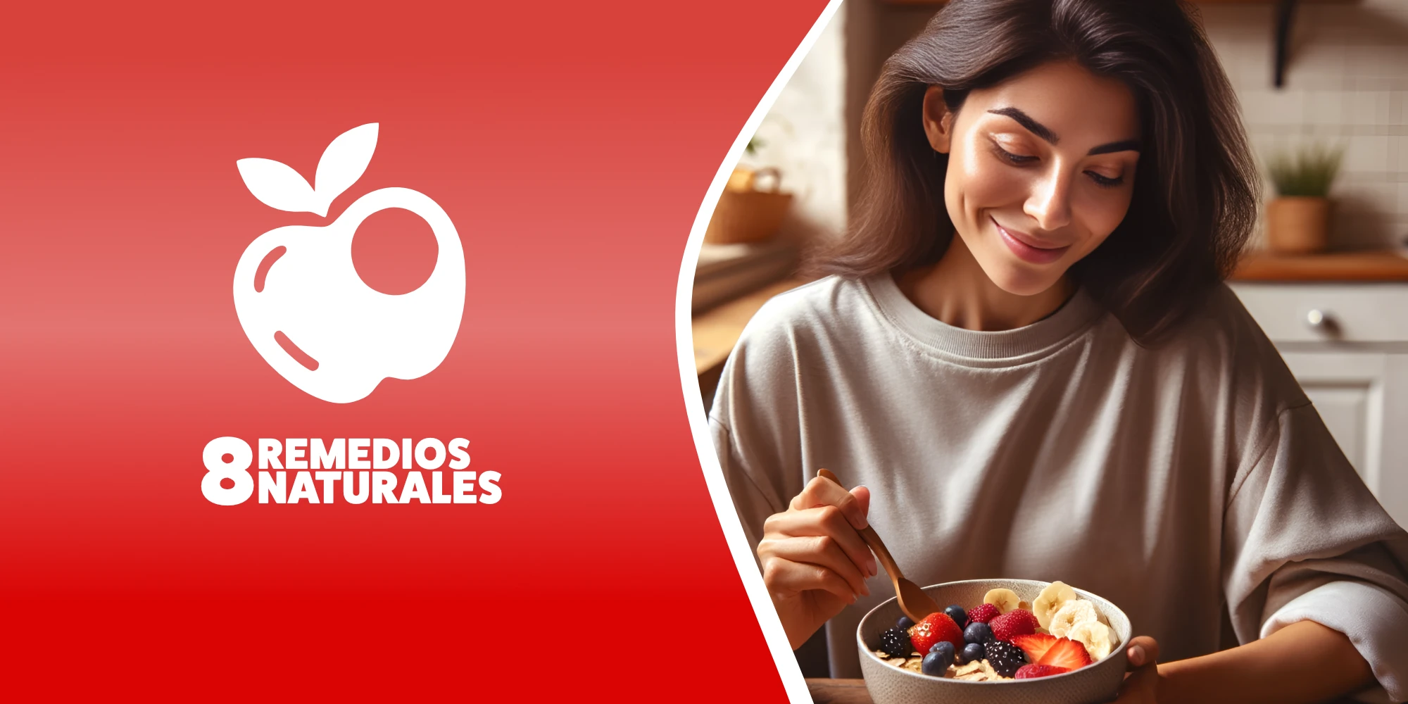 Nutrición, uno de los 8 remedios naturales